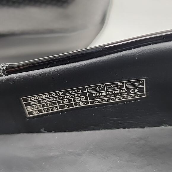 MBT HANI 8 BLACK PATENT LEATHER SLIP ON SHOES SIZE 7-7.5 NIB - Picture 6 of 16